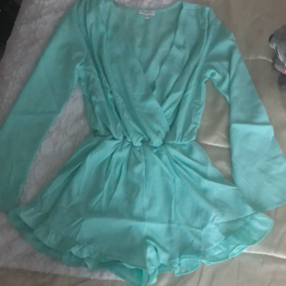 Blue romper